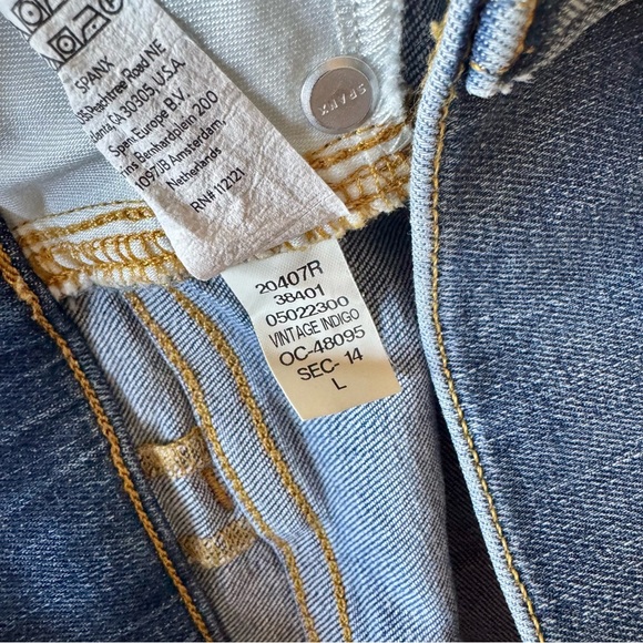 EUC SPANXshape EveryWear pull on wide leg jeans L - Picture 5 of 13